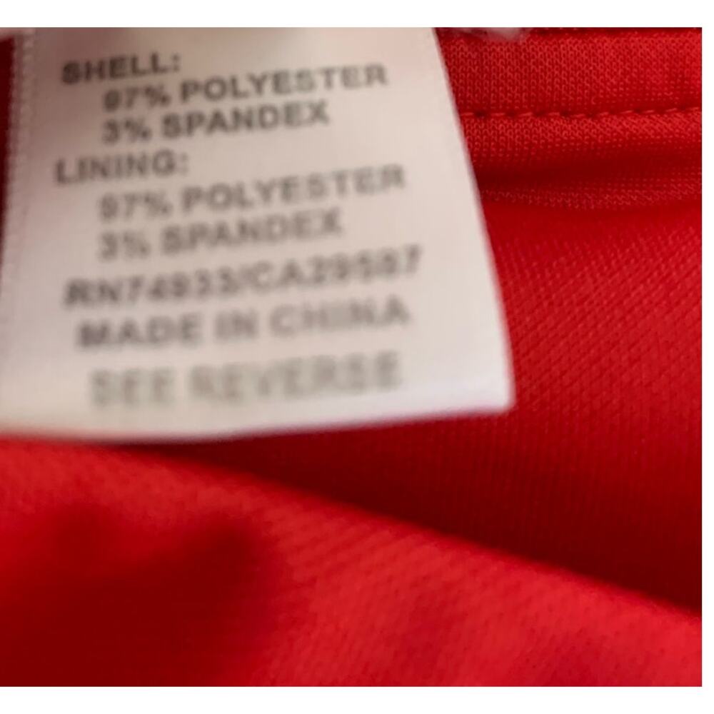 Skort by Monterey Club size medium red - Picture 9 of 9